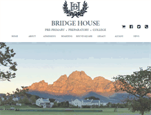 Tablet Screenshot of bridgehouse.org.za